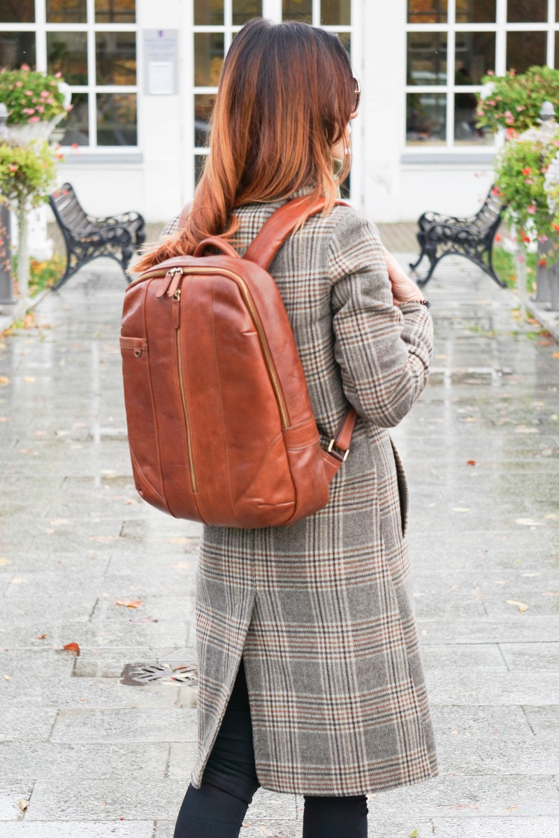 Premium klasės odos vyriška kuprinė 