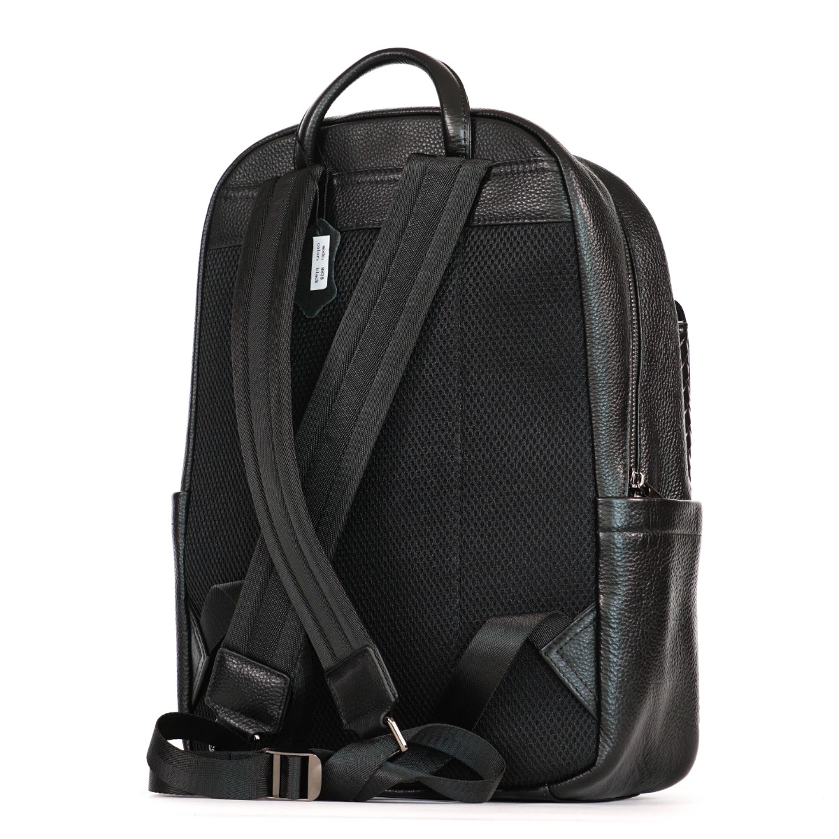 Didelė natūralios odos darbo kuprinė Jam ir Jai