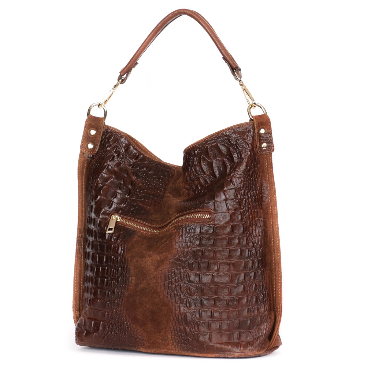 Verstos odos rankinė rudos spalvos