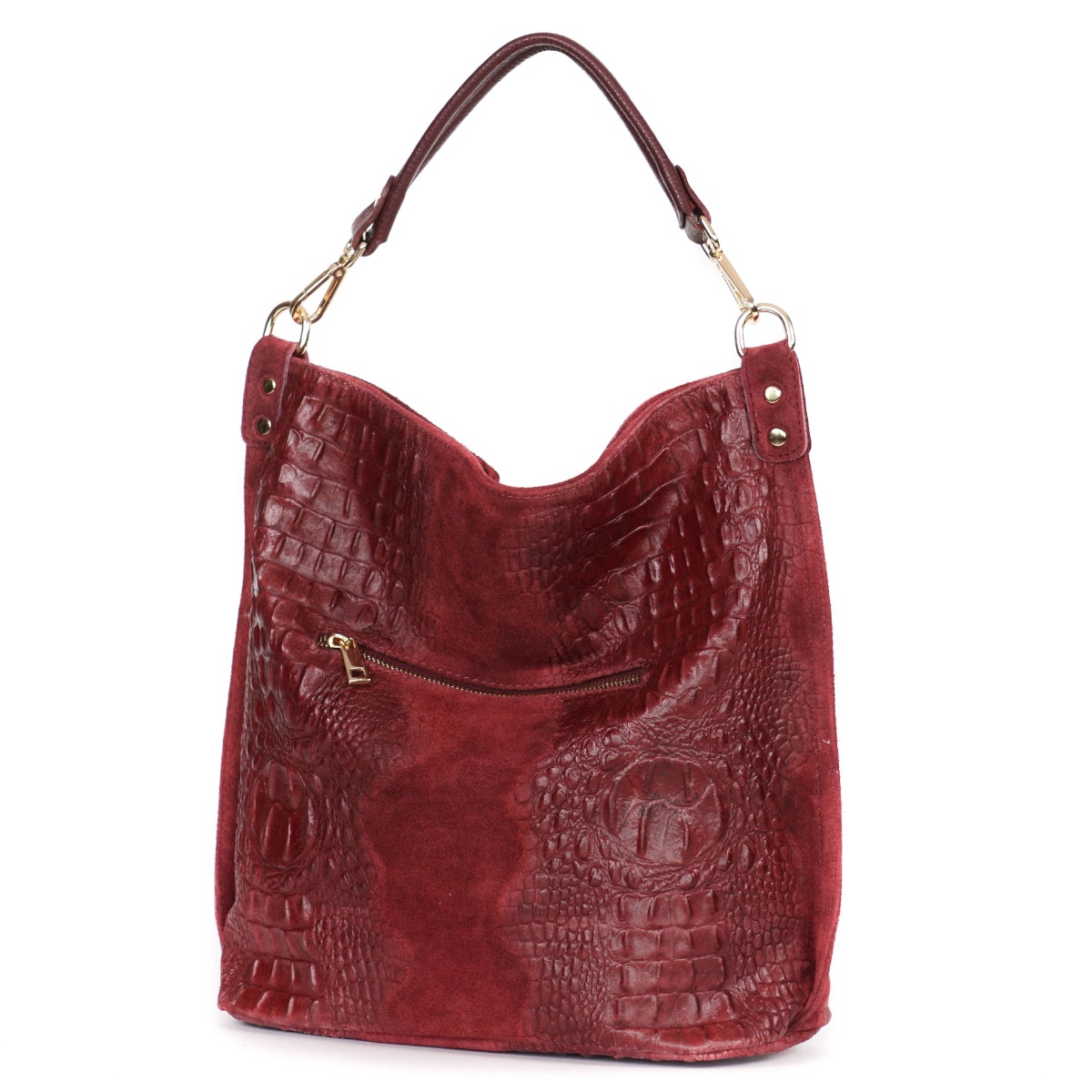 Burgundiška verstos odos rankinė kiekvienai dienai