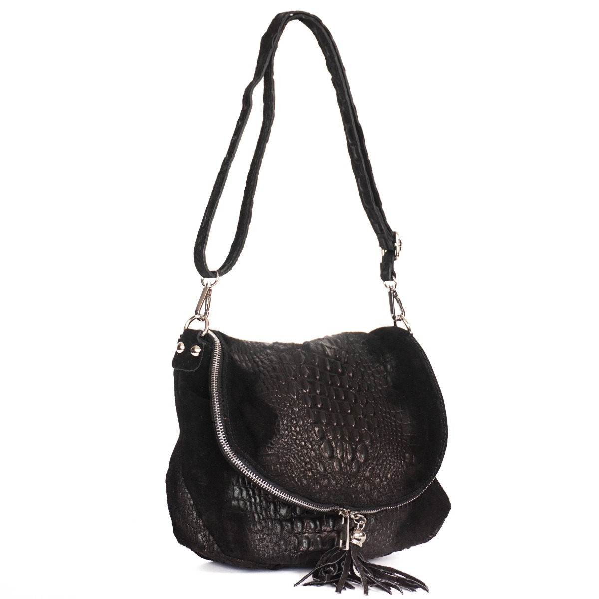 Verstos odos rankinė juodos spalvos laisvalaikiui