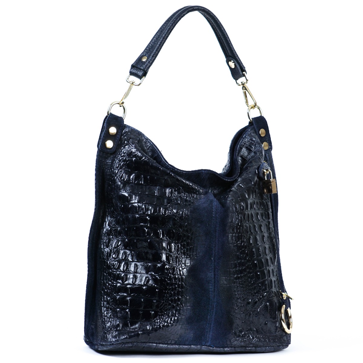 Verstos odos Itališka rankinė su roplio išvaizda 