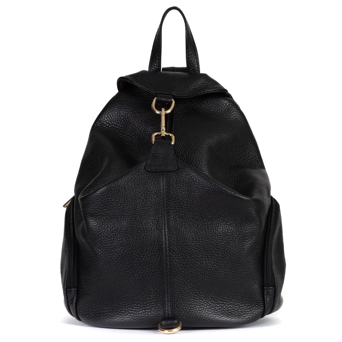 Natūralios tekstūrinės odos kuprinė 