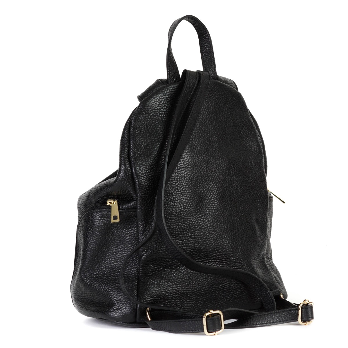 Natūralios tekstūrinės odos kuprinė 