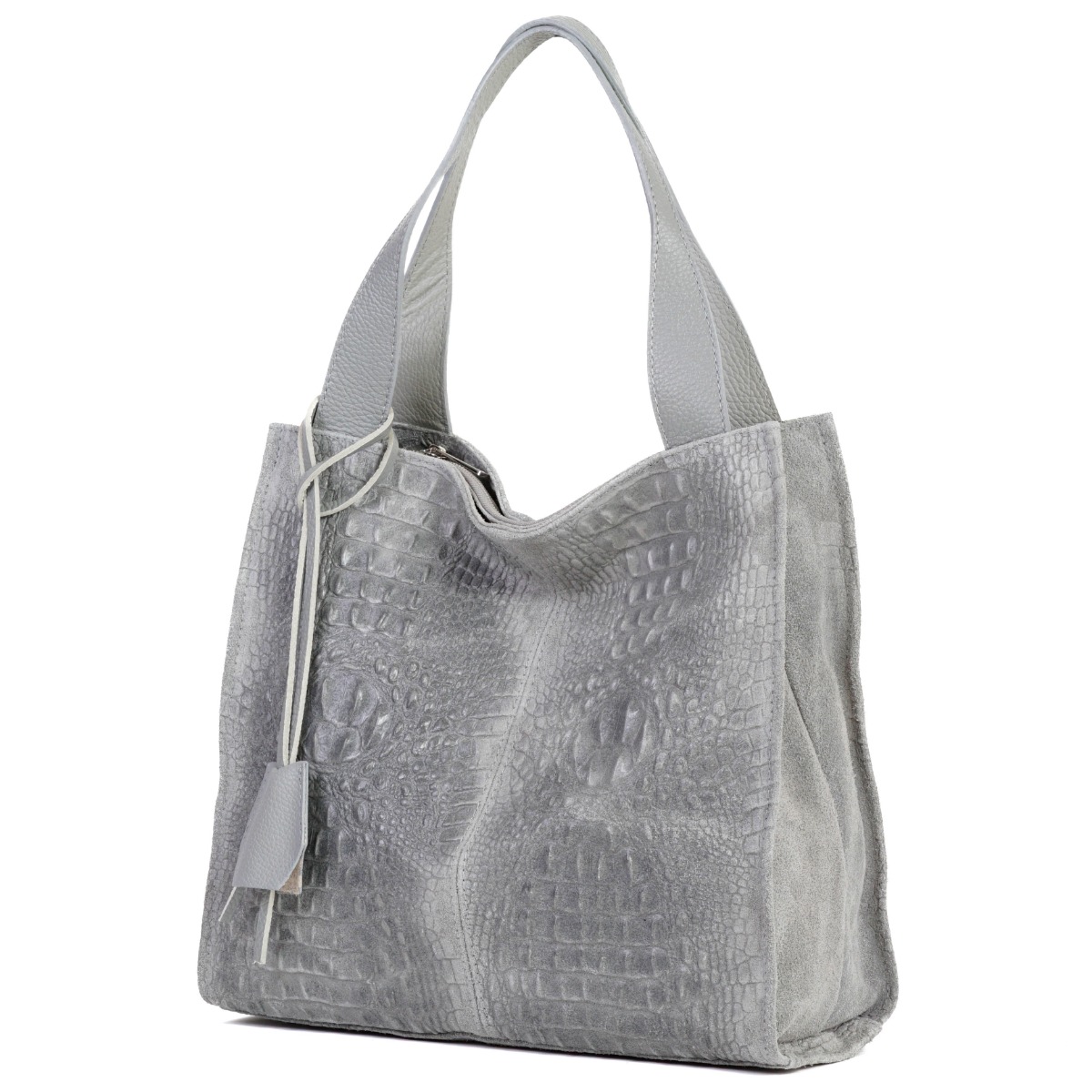 Verstos odos rankinė šviesiai pilkos spalvos kiekvienai dienai