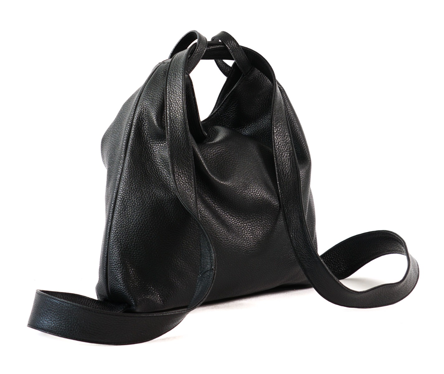 Odinė itališka rankinė - kuprinė